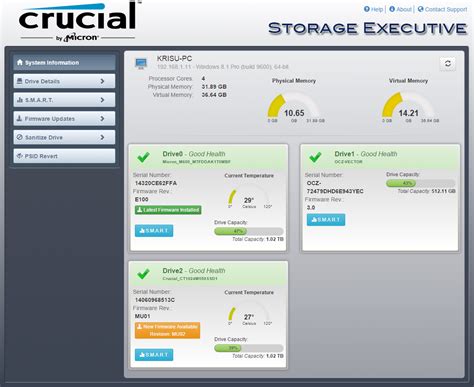 crucial ssd software.